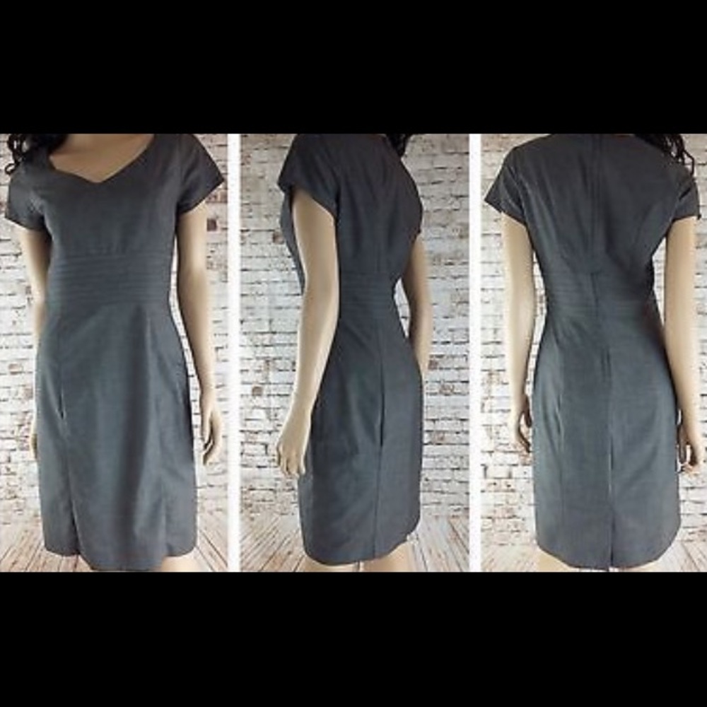 H&M Dress: Pencil Sleeveless Sheath Round Neck